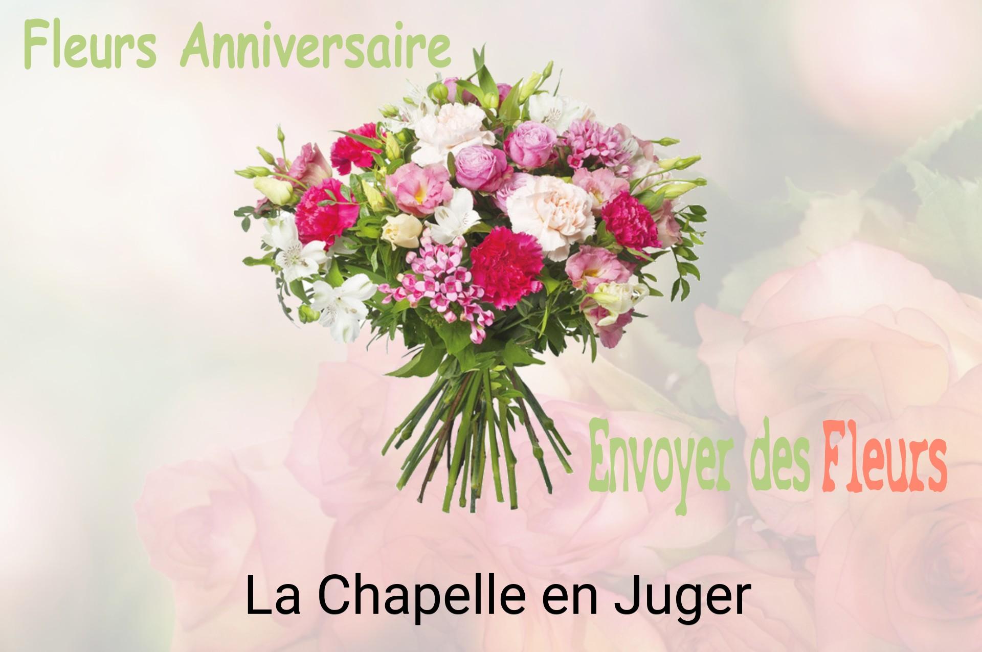 Bouquet de fleurs d’anniversaire livré à La Chapelle-en-Juger