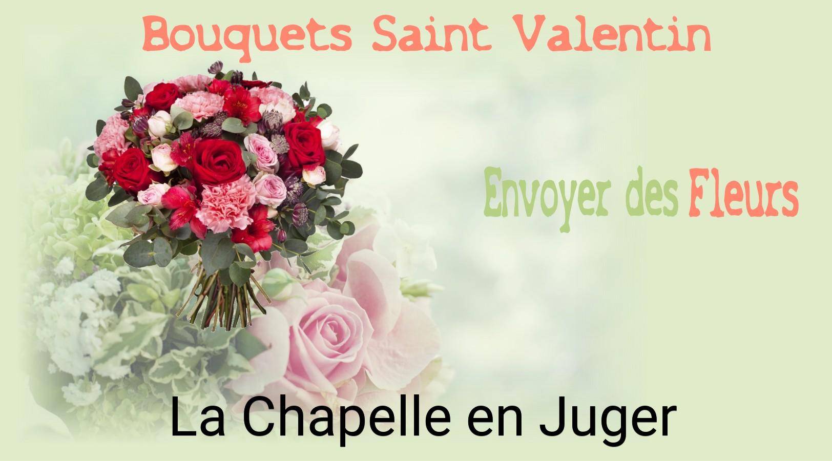 Roses de Saint-Valentin livrées à La Chapelle-en-Juger